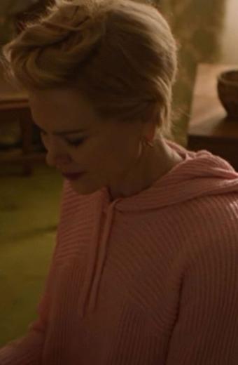 Nicole Kidman Roar TV Series Robin Pink Tweed Fabric Hoodie