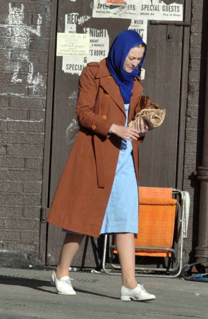Dakota Fanning Sweetness In The Belly Brown Trench Coat