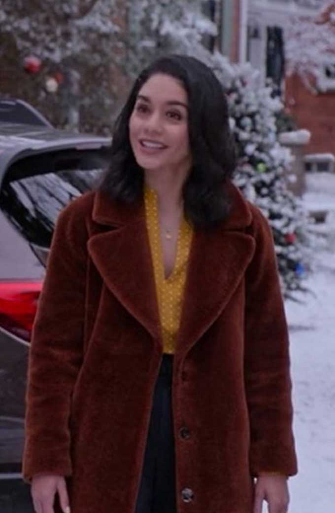 Vanessa Hudgens Brooke The Knight Before Christmas Trench Coat