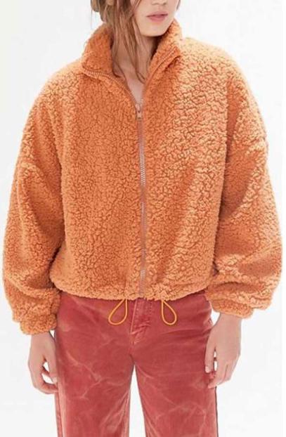Maggie Trickster Crystle Lightning Sherpa Jacket trickster-maggie-teddy-jacket