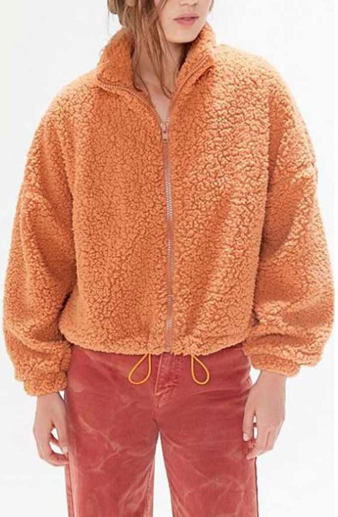 Crystle Lightning Trickster Maggie Orange Jacket