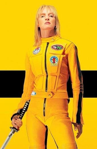The Bride Kill Bill Uma Thurman Yellow Biker Jacket