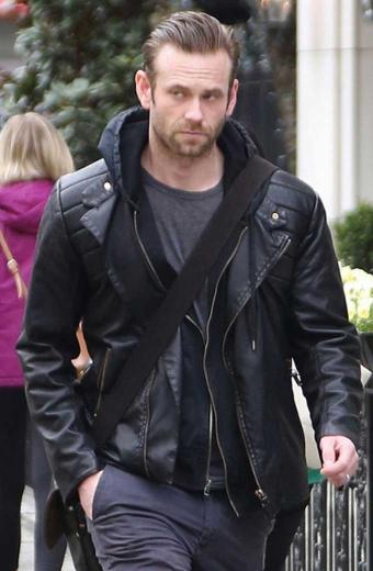 Jack Hyde Fifty Shades Darker Eric Johnson Black Bomber Jacket
