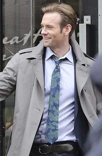 Jack Hyde Fifty Shades Darker Eric Johnson Grey Trench Coat