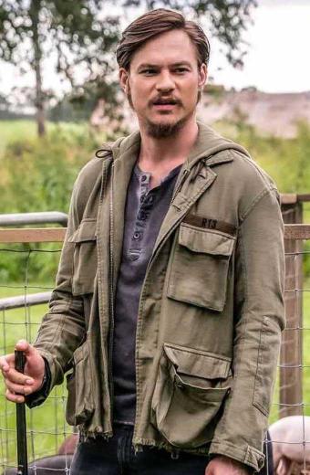Jason Conley Filthy Rich Mark L Young Green Cotton Jacket