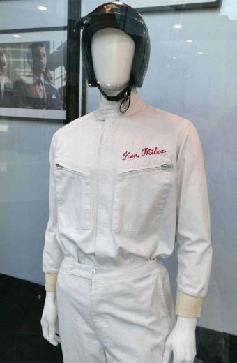 Ford v Ferrari Christian Bale Ken Miles White Cotton Jacket