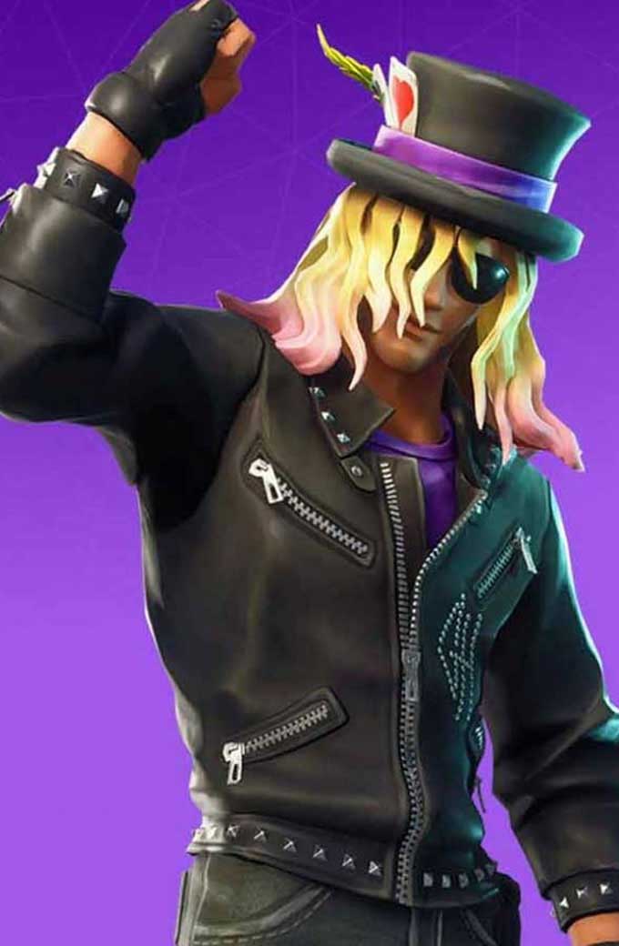 Stage Slayer Fortnite Battle Royale Studded Cosplay Jacket