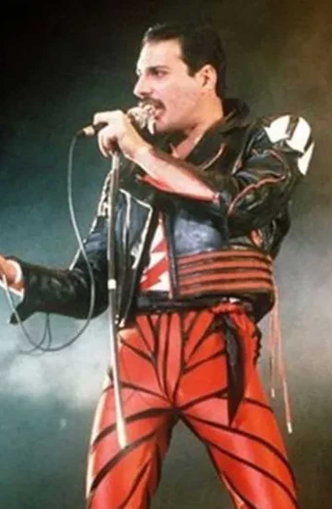 Freddie Mercury Concert Black Jacket