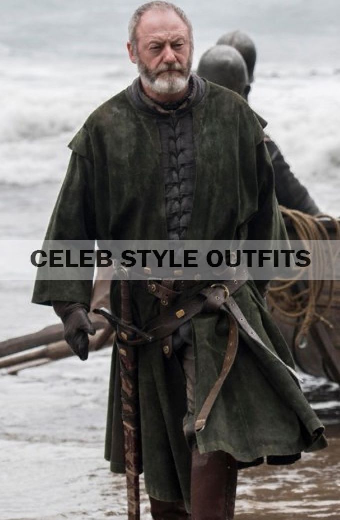 Game Of Thrones TV Series Davos Seaworth Liam Cunningham Coat