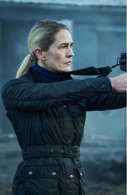 Laura Bach Tove Gangs of London TV Series Black Cotton Jacket laura-bach-gangs-of-london-jacket