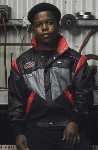 Colin Go Karts Darius Amarfio Jefferson Black Parachute Jacket