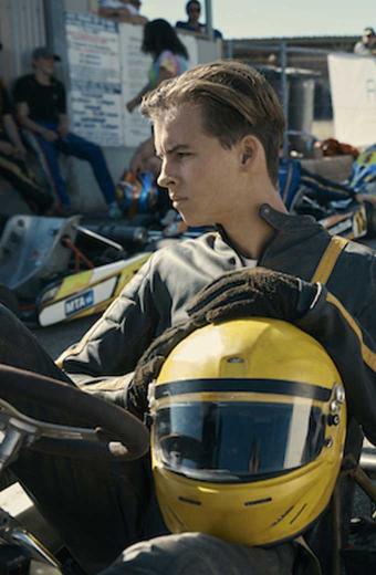 Jack Hooper William Lodder Go Karts Biker Black Leather Jacket