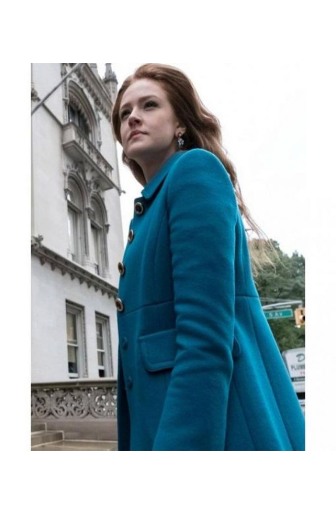 Gotham TV Series Maggie Geha Wool Trench Coat