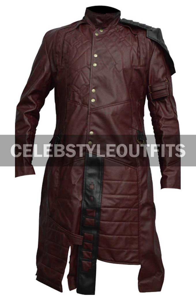 Peter Quill Guardians Of The Galaxy Star-Lord Chris Pratt Coat