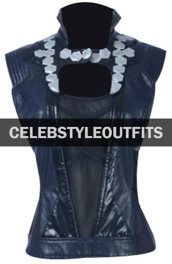 Zoe Saldana Guardians Of The Galaxy Gamora Black Cosplay Vest