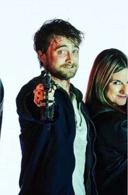 Daniel Radcliffe Miles Harris Guns Akimbo Black Cotton Jacket danielle-radcliffe-guns-akimbo-jacket