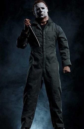 Michael Myers James Jude Halloween Kills Grey Cotton Jumpsuit