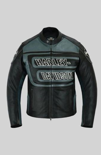 Harley Davidson Motorcycles Ironstone Biker Leather Jacket