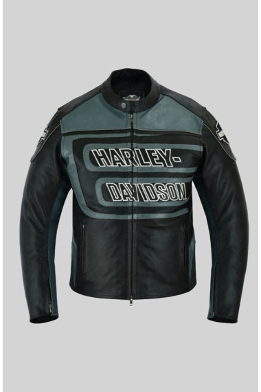 Harley Davidson Motorcycles Ironstone Biker Leather Jacket