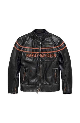 Harley Davidson Motorcycles Double Ton Black Biker Jacket