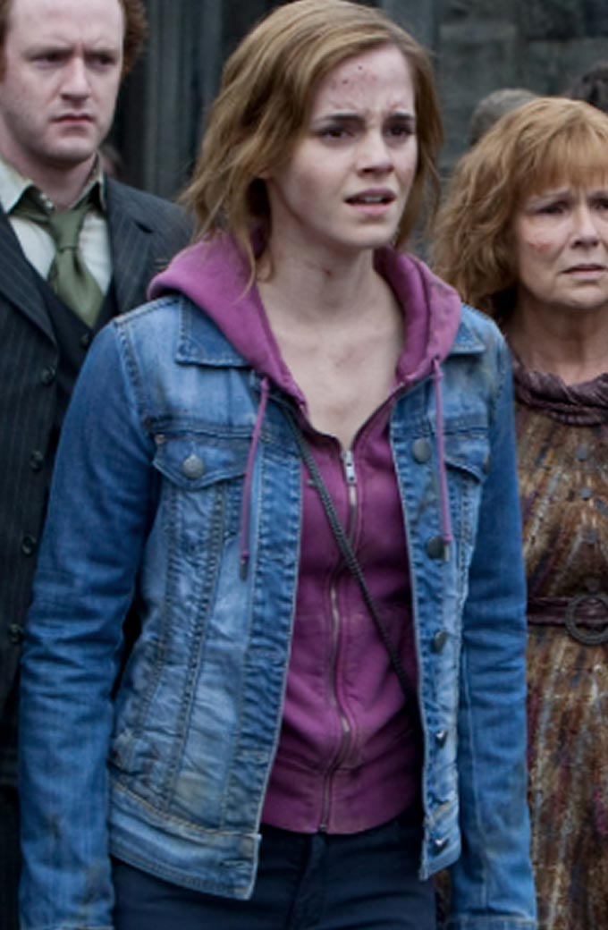 Emma Watson Hermione Granger Harry Potter Blue Denim Jacket harry-potter-emma-watson-jacket