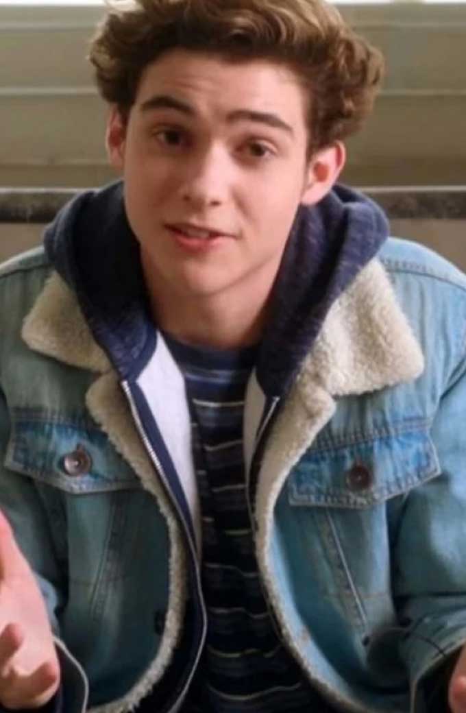 Joshua Bassett Richard Bowen High School Musical Fur Jacket high-school-musical-richard-blue-jacket