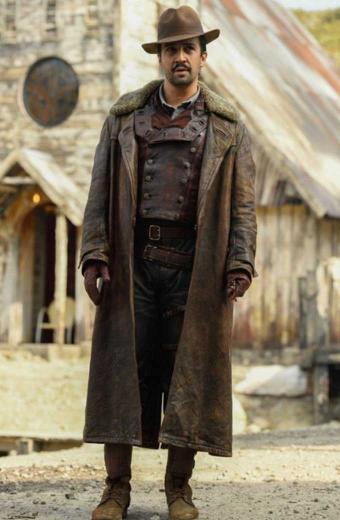 Lee Scoresby His Dark Materials Lin-Manuel Miranda Trench Coat