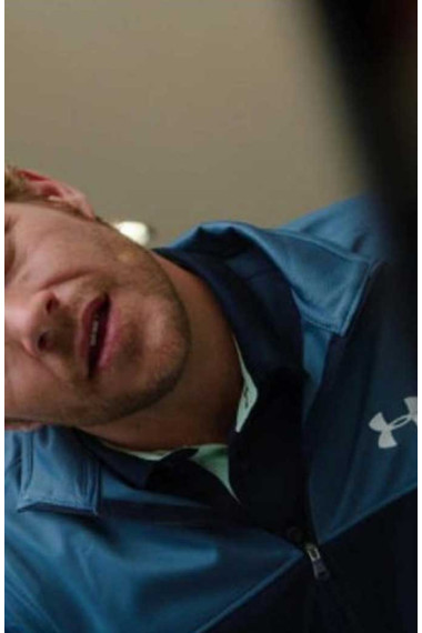Holidate Luke Bracey Jackson Under Armour Blue Cotton Jacket