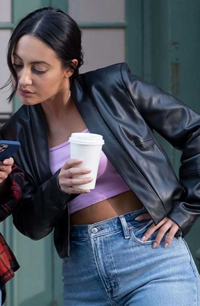Francia Raisa Valentina How I Met Your Father Bomber Jacket