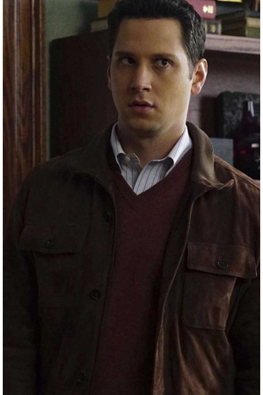 How To Get Away With Murder Matt McGorry Brown Leather Jacket