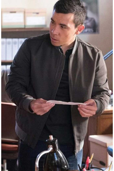 How To Get Away With Murder Oliver Hampton Grey Bomber Jacket