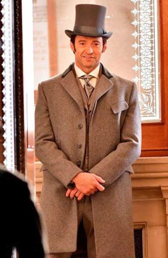 PT Barnum The Greatest Showman Hugh Jackman Long Trench Coat