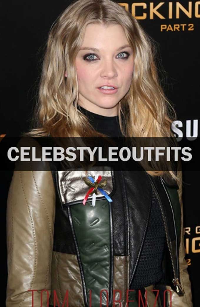 Natalie Dormer Hunger Games Mockingjay Cressida Cropped Jacket