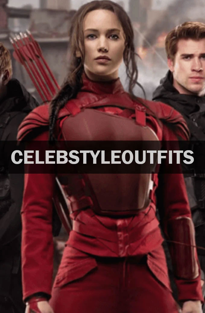Katniss Everdeen Hunger Games Mockingjay Red Cosplay Jacket