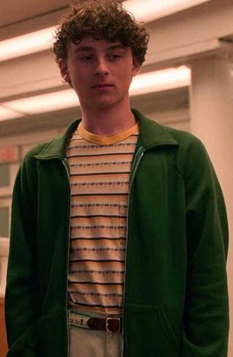 I Am Not Okay With This Stanley Wyatt Oleff Wool Bomber Jacket