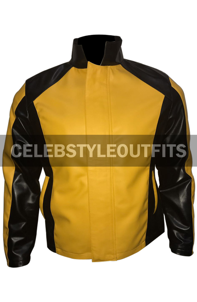 Infamous Gaming Cole Macgrath Yellow Cosplay Leather Jacket
