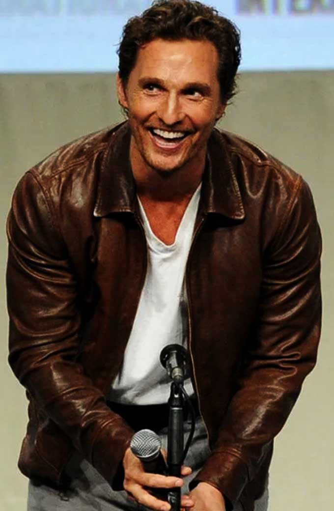 Matthew McConaughey Interstellar Brown Jacket
