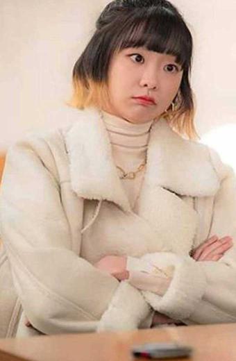 Kim Da Mi Jo Yi Seo Itaewon Class TV Show White Leather Jacket