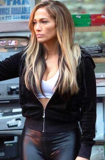 Jennifer Lopez Hustlers Ramona Womens Black Fleece Hoodie
