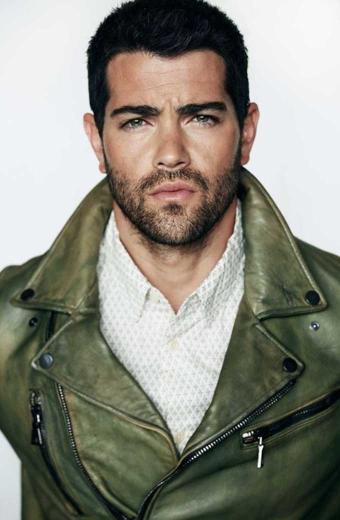 Jesse Metcalfe The Imagista Biker Green Mens Leather Jacket