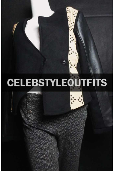 Halle Berry John Wick Sofia Al-Azwar Black Leather Jacket