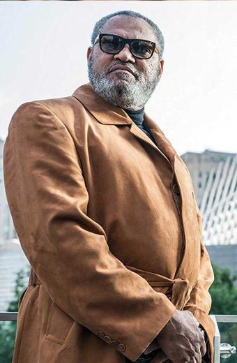 Laurence Fishburne John Wick 3 Bowery King Brown Trench Coat