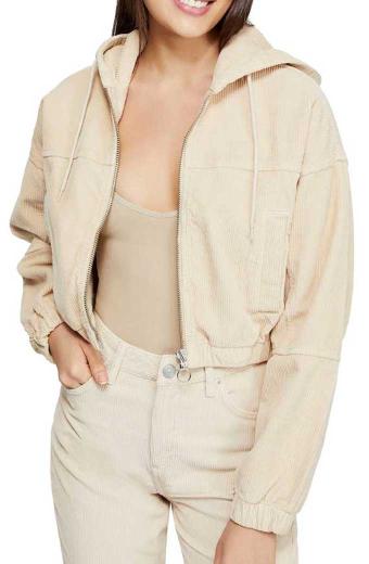 Madison Reyes Julie And The Phantoms Corduroy Hooded Jacket