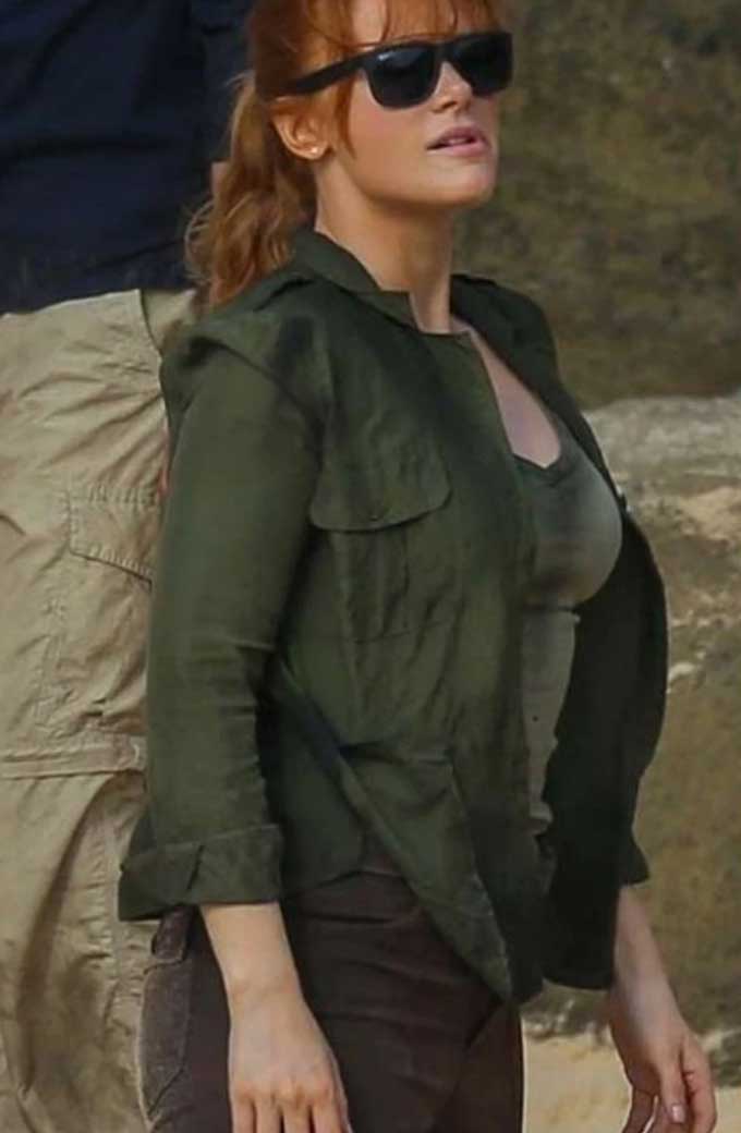 Claire Dearing Bryce Dallas Howard Jurassic World Jacket jurassic-world-claire-dearing-green-jacket