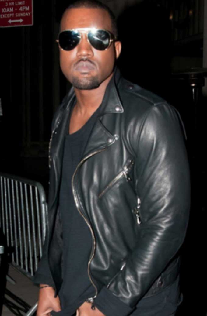 Kanye West Premiere Black Jacket