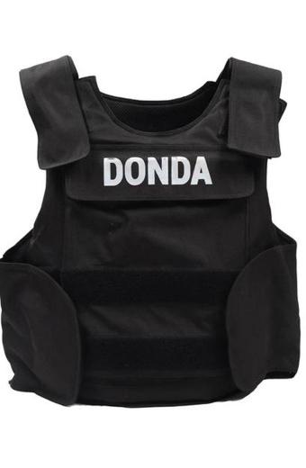 Mens Kanye Omari West Street DONDA Casual Black Cotton Vest
