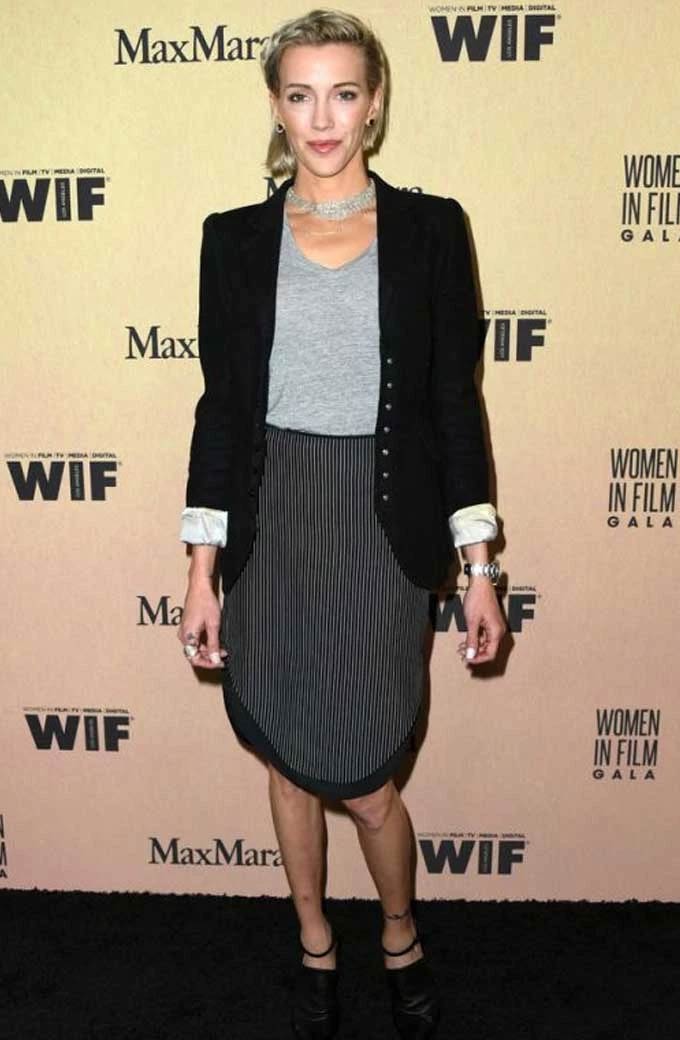 Katie Cassidy Women In Film Annual Gala Max Mara Blazer