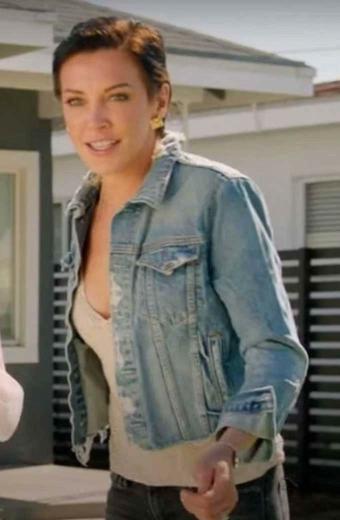 Katie Cassidy I Love Us Movie Laura Fenton Blue Denim Jacket