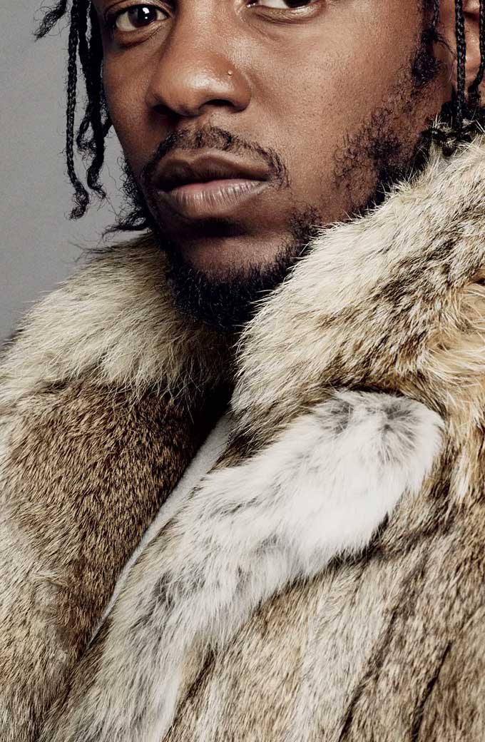 Kendrick Lamar GQ Style Brown Trench Coat