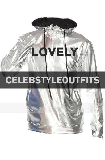 Kendrick Lamar Lovely Mens Silver Cotton Pullover Hoodie